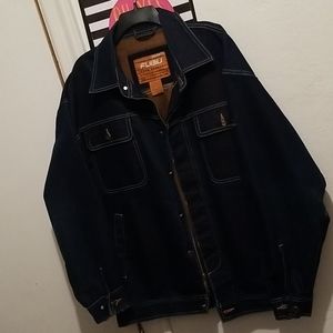 MENS "FUBU" OLD SKOOL JEAN JACKET"